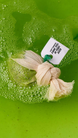 Energising Matcha And Peppermint Cataplasm